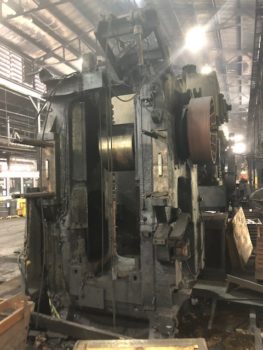 1,600 Ton Erie mechanical hot forging press built in 1980